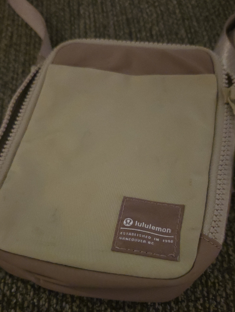 lululemon athletica  Crossbody Bag in Beige and Light Brown